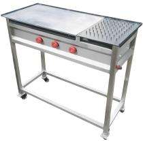 Semi Automatic Chapati Plate Puffer Mild Steel Silver_0