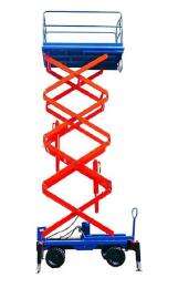 M S Engineers Industrial 500 kg 10 - 20 ft Scissor Lift Electric_0