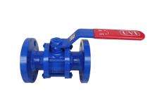 UVI 1 inch 3PC Design Cast Steel Ball Valves Flanged_0