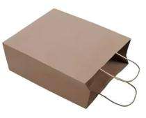 Plain Paper Bag 1 kg Brown_0