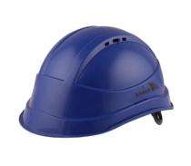 HDPE Blue Air Ventilated Safety Helmets_0