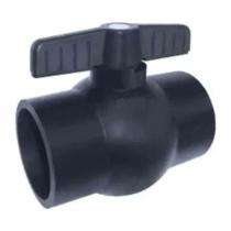 JD Controls 15 mm Short Handle Polypropylene Ball Valves Plain_0