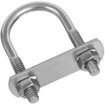 ASTRAL 100 mm Galvanized Iron U Clamps IS 4032_0