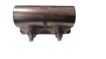 Ganesh 40 mm Zinc Plated Pressed Sleeve Scaffolding Coupler 10 kN_0