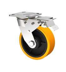 Comfort Castor Brake Polyurethane Caster 200 kg_0