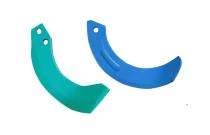 Khanna Agro 65 x 7 x 320 mm J Type Rotavator Blade JT1 45 HRC_0