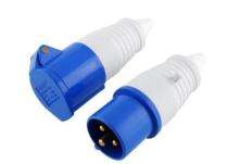 3 Pin 240 V 6 A IP44 Industrial Socket_0