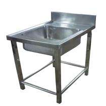 Aarun Stainless Steel Kitchen Sink Single Bowl AE-02 36 x 26 x 30 inch_0