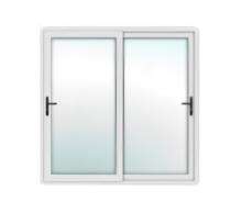 Eplast Casement Plastic UPVC Windows 8 x 4 ft EP02_0