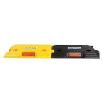 SHEETAL Plastic and Rubber Speed Breaker SRS-SPBR-PP-M1 Black and Yellow_0