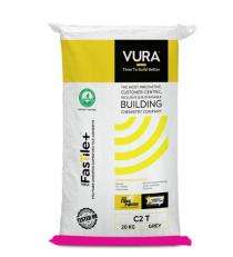 Vura FasTile+ C2 T Cement Based Tile Adhesive 20 kg_0
