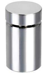 Stainless Steel Glass Stud 3 inch Silver_0