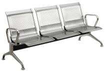 Sakshi SK-540 3 Seater Waiting Bench Steel 238 x 67 x 76 cm_0