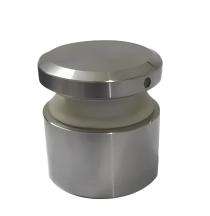 Stainless Steel Glass Stud 2 inch Silver_0