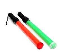 Battery Operated LED Safety Baton Red and Green_0