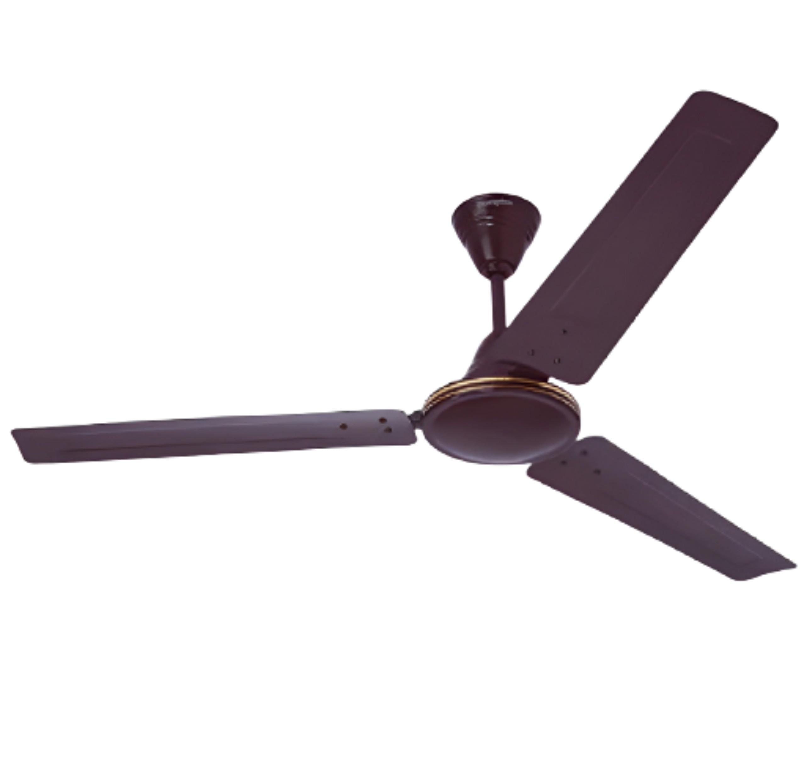 1200 mm 3 Blades 75 W Luster Brown Ceiling Fans_0
