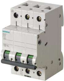 SIEMENS 5SL63 Three Pole 20 A C MCB_0