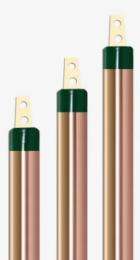 Strip in Pipe Copper 2 m Earthing Electrodes_0