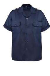 Aishwaryam 350 gsm Cotton Industrial Male Half Sleeve Uniform Jacket_0