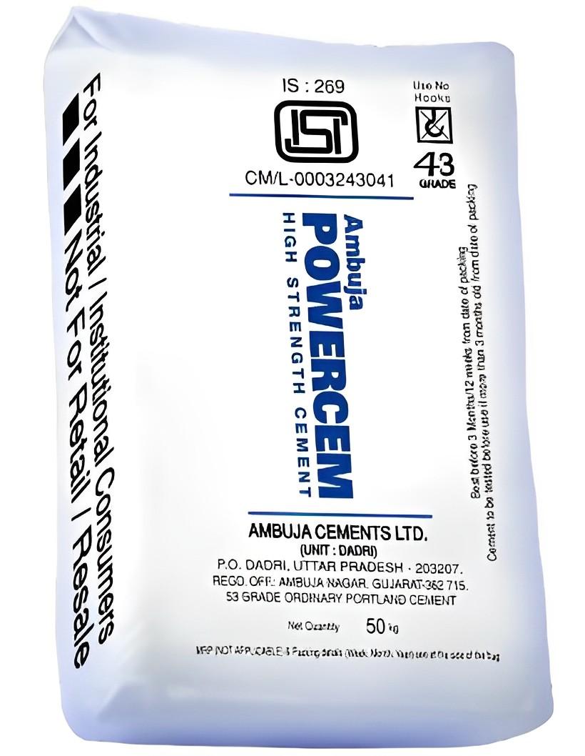 Ambuja Cement OPC 43 Grade Cement_0