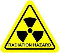 3M 3650 Vinyl Self Adhesive Radiation Warning Label_0