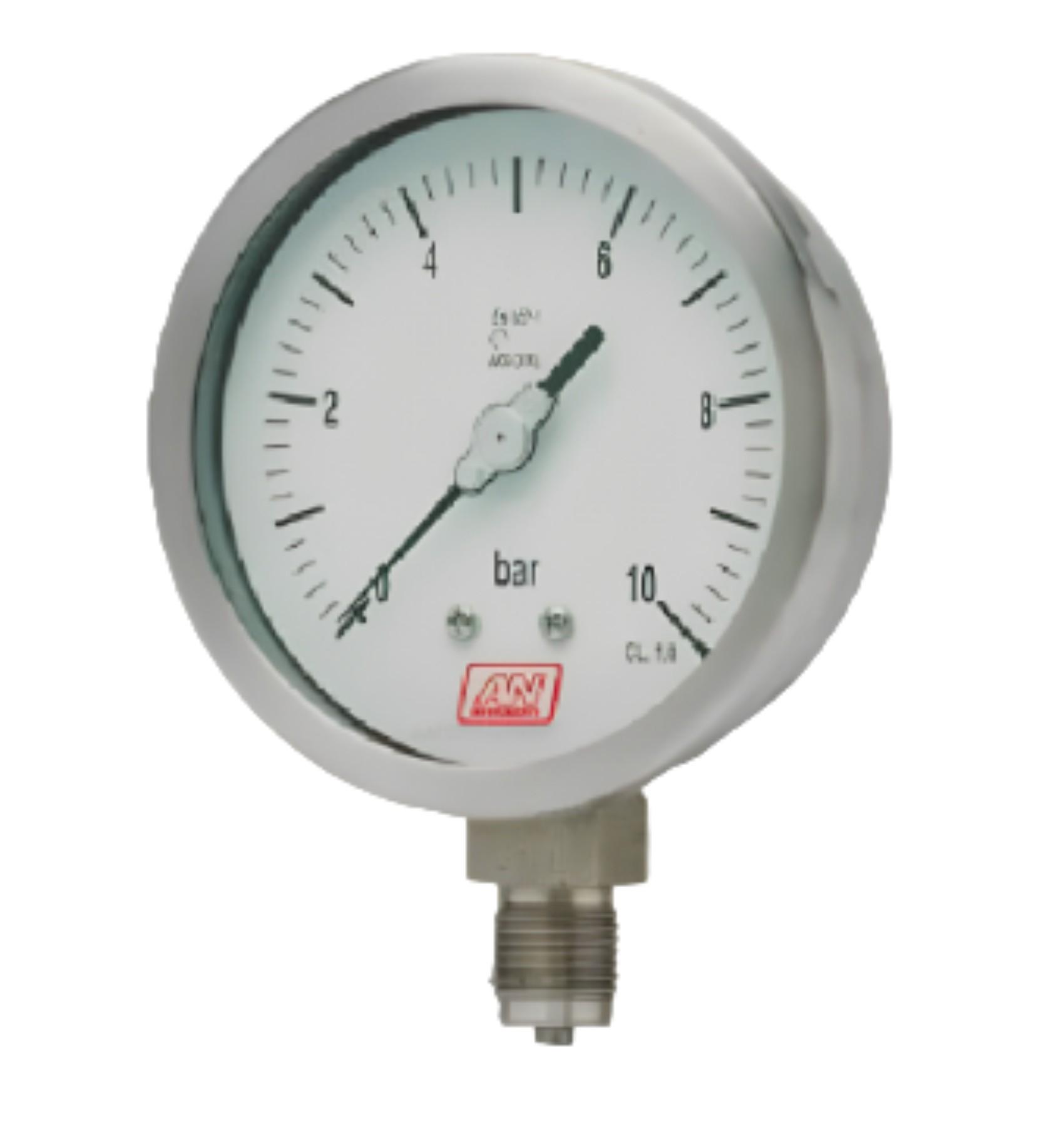 Pressure Gauge 0 - 100 psi 1/2 inch_0