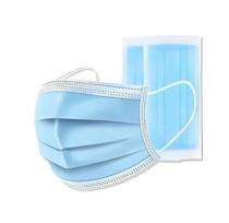Disposable Meltblown Nonwoven Nose Masks Standard Blue_0