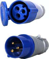 Makewell PT-01 16 A 220 - 380 V Male Plug Top_0