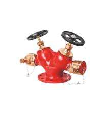 S. H. Hardware & Tools Gun Metal Double Headed Hydrant Valves_0