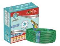 Aetrio 0.5 sqmm FR PVC Electric Wire Green 90 m_0