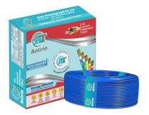 Aetrio 0.5 sqmm FR PVC Electric Wire Blue 90 m_0