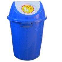 Swing Bins Blue and White 25 L Plastic_0