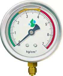 Pressure Gauge 0 - 100 psi 3/8 inch_0