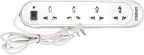 EVEREADY Strip 4 Socket 3 Pin 2.5 m Extension Board_0