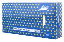 Ameco Facial Tissue Paper Box Printed 16 x 20 cm White_0