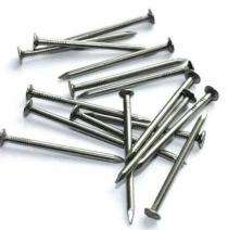 8 Gauge Mild Steel Round Wire Nail 4 inch_0