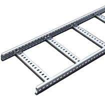 Galvanized Iron Ladder Cable Trays 500 mm 100 mm 6 mm_0