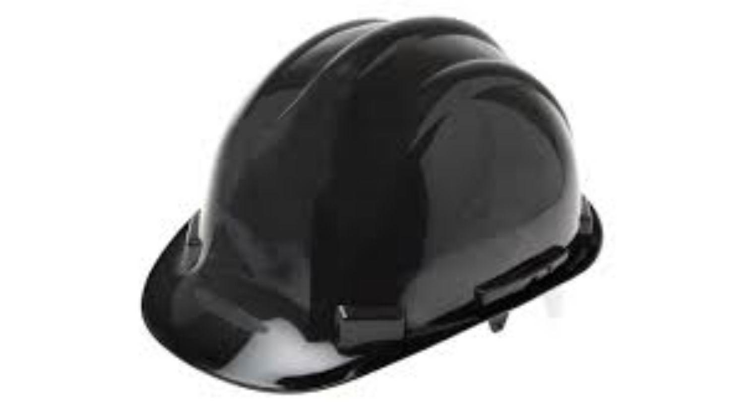 Plastic Black Fusion Safety Helmets_0