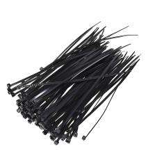Nylon 100 mm 5 mm Cable Ties Black_0