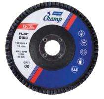 NORTON 4 inch Flap Discs ITC-01 80 Grit 16 mm_0