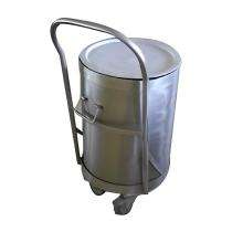 Highlight Dustbin Trolley Single Bin 60 - 100 L 1100 x 820 x 250 mm_0