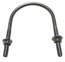 Pipecare 7 mm Mild Steel U Clamps ISI_0