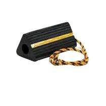 SAFENESS 550 mm Rubber Wheel Chock A002 Black_0