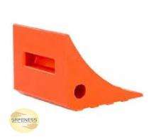 SAFENESS 320 mm Plastic Wheel Chock A002 Orange_0