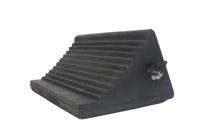 SAFENESS 350 mm Rubber Wheel Chock A002 Black_0