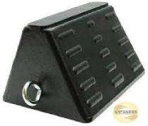 SAFENESS 460 mm Rubber Wheel Chock A002 Black_0