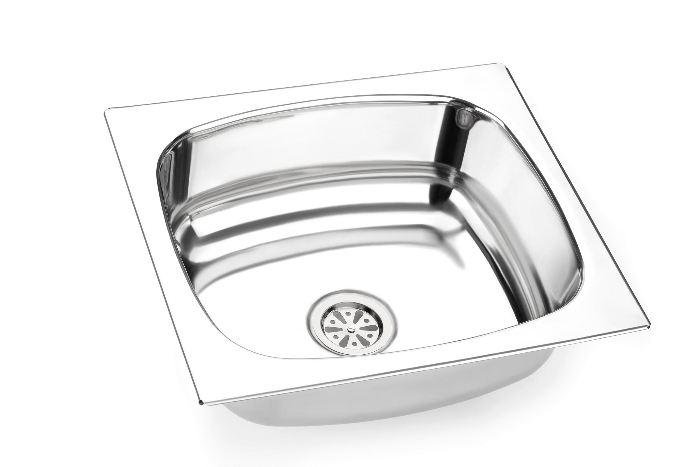 Rahi Stainless Steel Kitchen Sink Single Bowl TE-30 21 x 18 x 8 inch_0