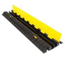 SOLESAFE XL1 -1 Lane Cable and Wire Floor Protector Yellow 1.5 m_0