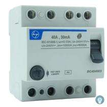 L&T Four Pole 40 A C MCB_0