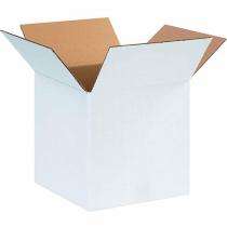 Duplex 10.98 x 4.49 x 4.49 inch 20 kg White Corrugated Boxes_0